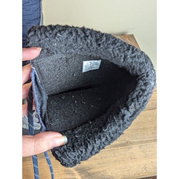 LL Bean Snow Duck Boots Men's 8 Insulated Waterproof Gray Blue Black 507841 - Picture 10 of 10